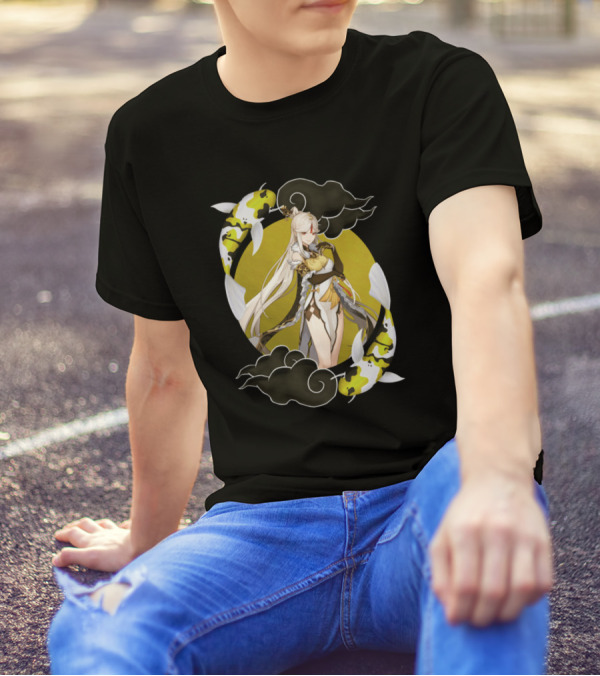 Ningguang Koi Aesthetic Genshin Impact Fan T-Shirt