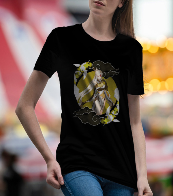 Ningguang Koi Aesthetic Genshin Impact Fan T-Shirt