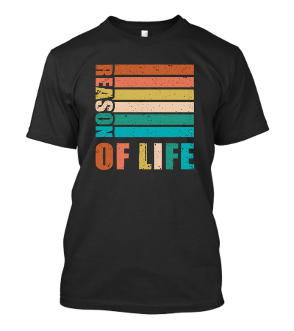 Reason Of Life Retro Stripes T-Shirt