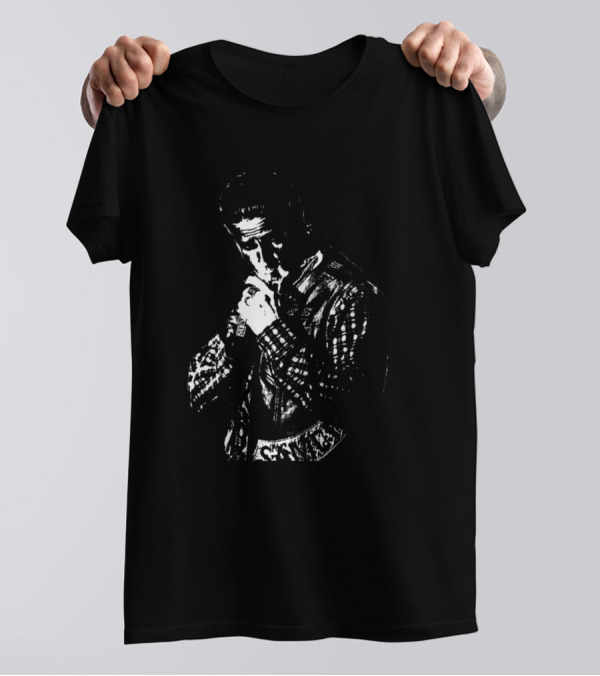 Samcro Sons Of Anarchy Iconic Character Smoking T-Shirt