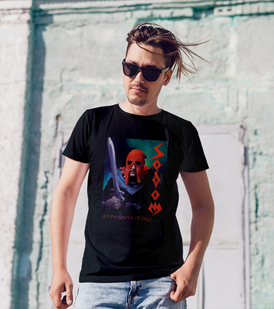 Sodom In The Sign Of Evil Album Cover Warrior T-Shirt