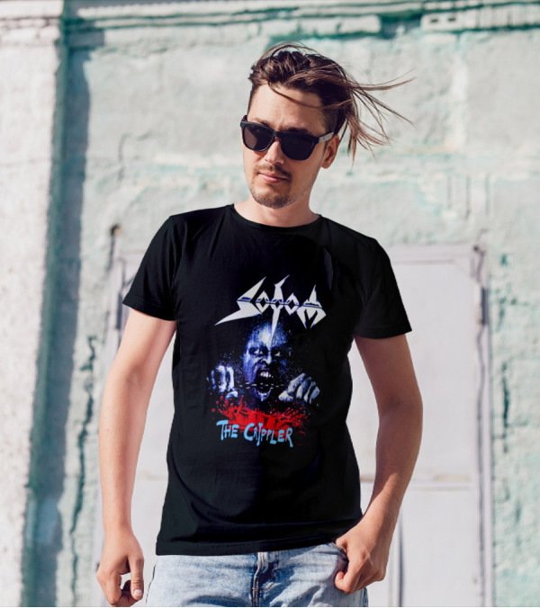 Sodom Rock Band The Crippler Intense Metal T-Shirt