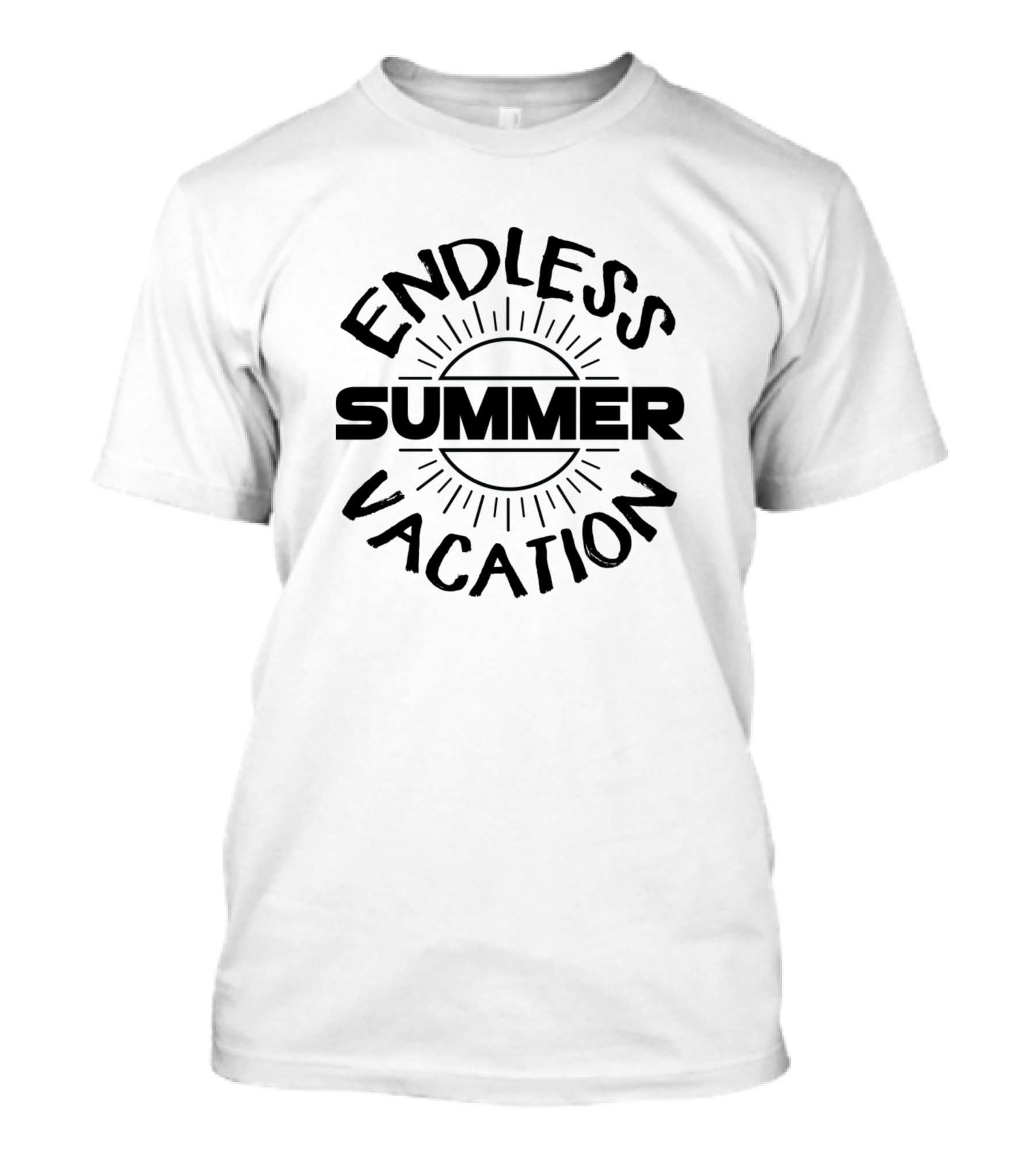 Endless Summer Vacation Vibes For Summer Vacation Lovers T-Shirt