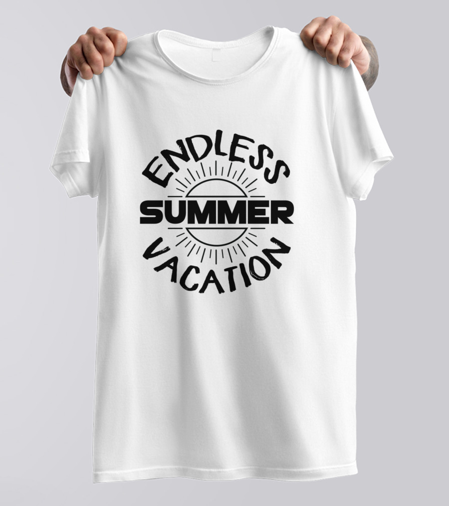 Endless Summer Vacation Vibes For Summer Vacation Lovers T-Shirt