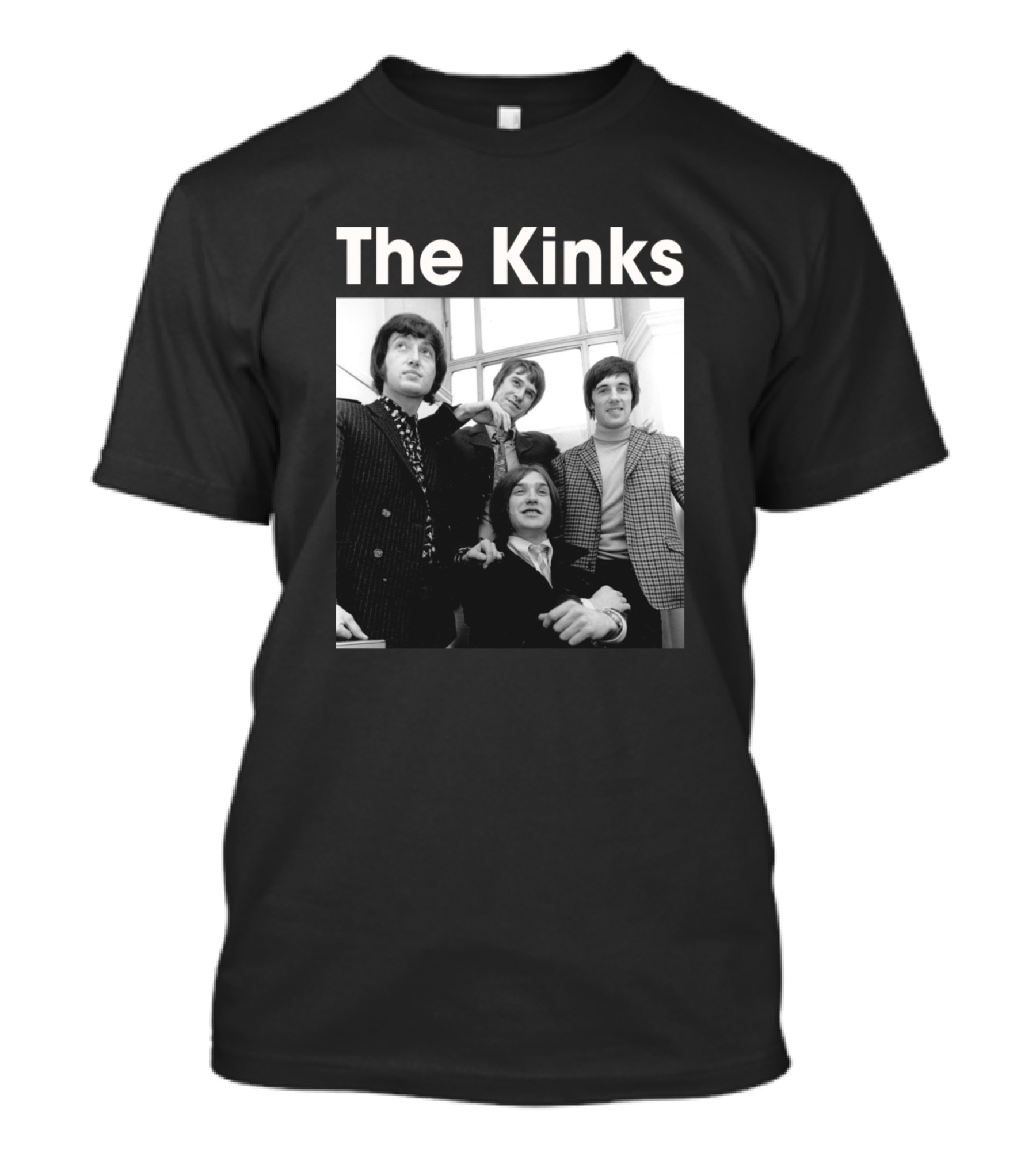 The Kinks Band Members Love Rock Classic Group Image T-Shirt