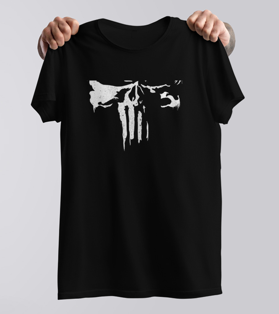 Punisher Skull Icon Symbol Shirt Marvel Comics Frank Castle T-Shirt