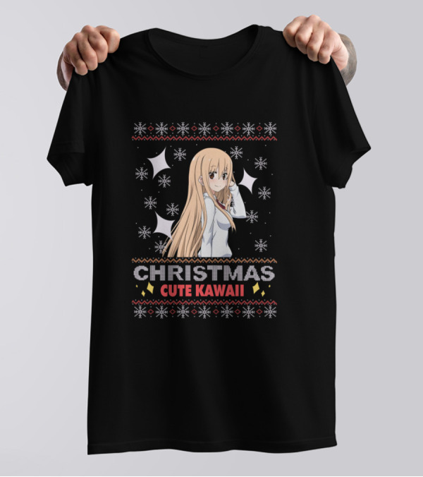Umaru Chan Christmas Cute Kawaii Anime Manga T-Shirt