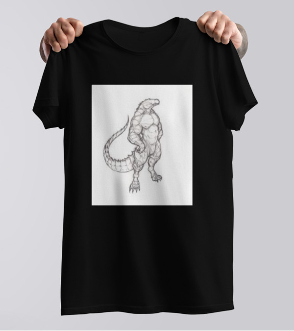 Werecroc Creature Concept Sketch By Krigg On DeviantArt T-Shirt