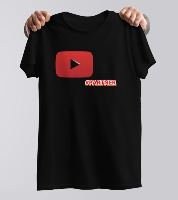 YouTube Logo #PARTNER T-Shirt