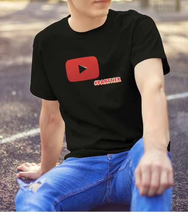 YouTube Logo #PARTNER T-Shirt