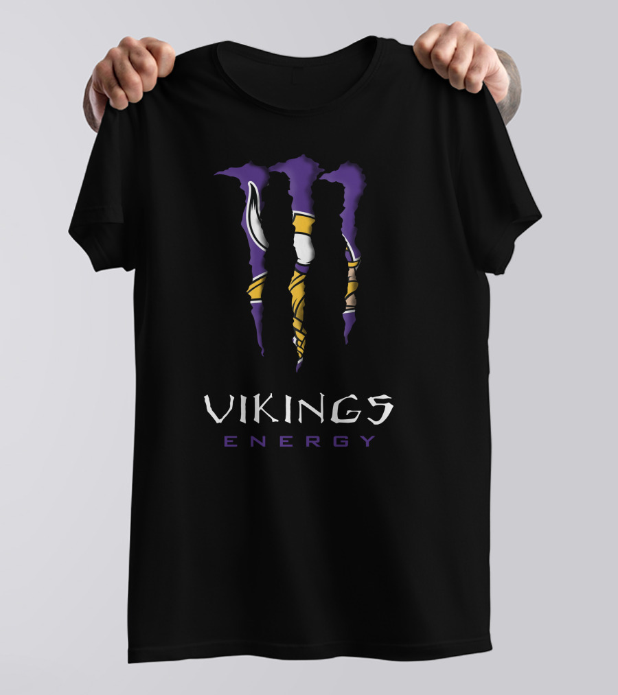 Vikings Energy Ds001-Nfl18 Minnesota Vikings T-Shirt