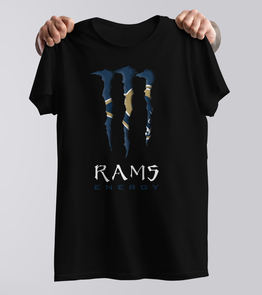 Rams Energy Monster Claw T-Shirt