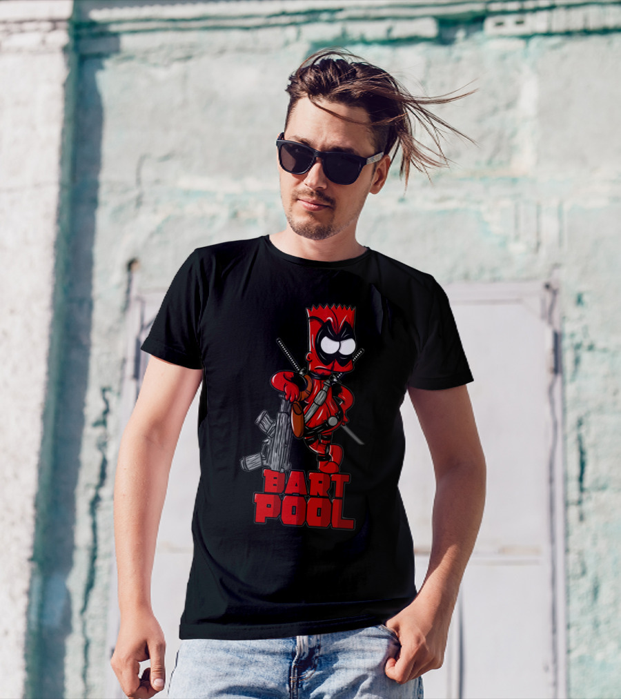Bart Pool Ninja Attire T-Shirt