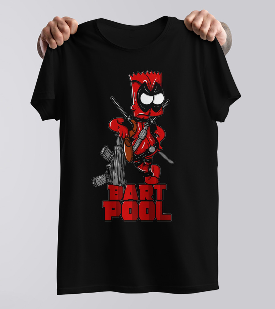 Bart Pool Ninja Attire T-Shirt