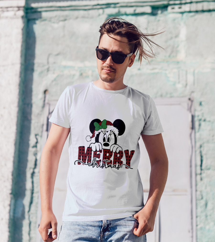 Minnie Christmas Merry T-Shirt