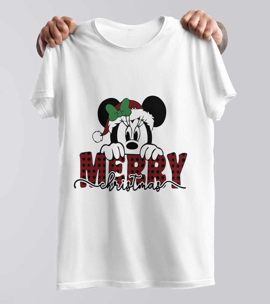 Minnie Christmas Merry T-Shirt
