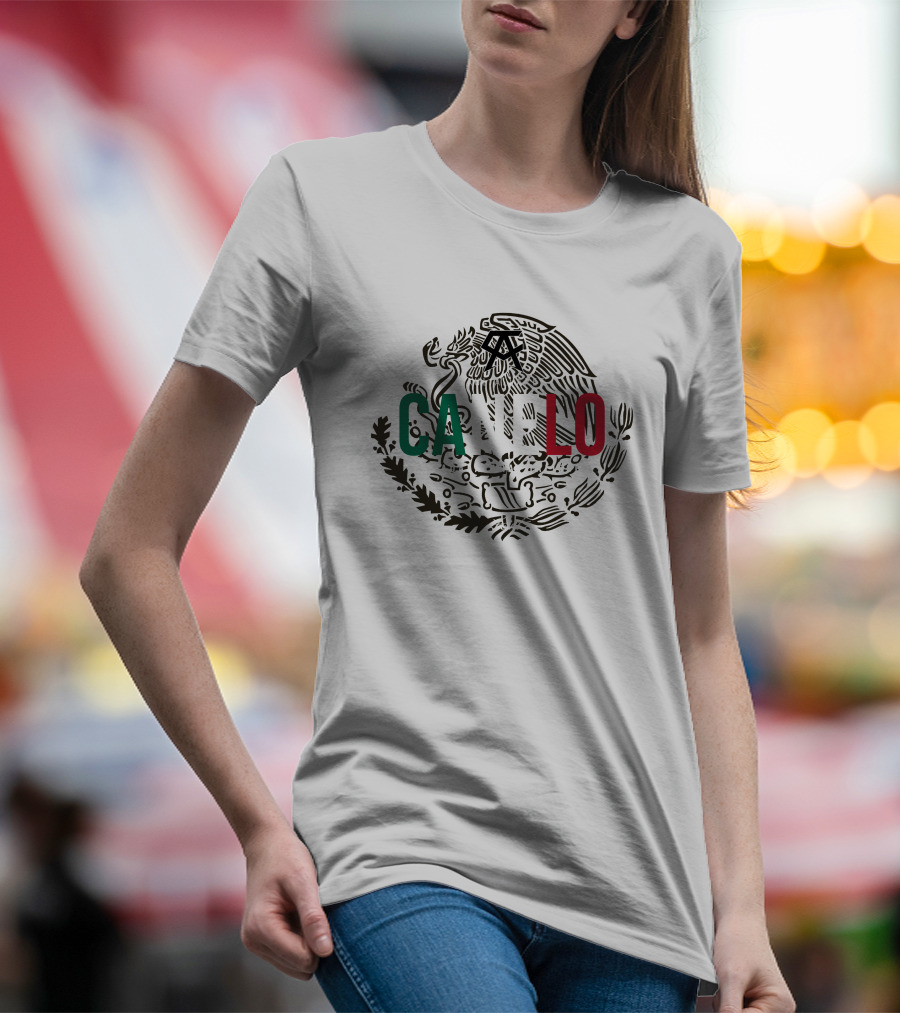 Canelo Alvarez Mexican Emblem Style CA Boxing T-Shirt