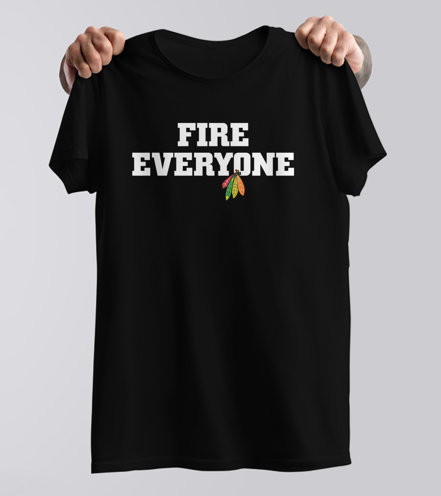 Chicitysports Chicago Hockey Fire Everyone T-Shirt
