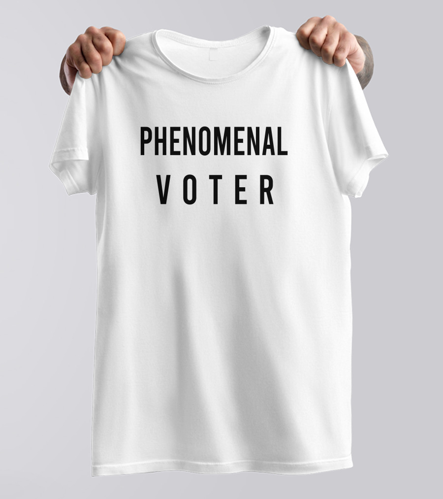Phenomenal Woman Phenomenal Voter Adrienne C. McWilliams T-Shirt