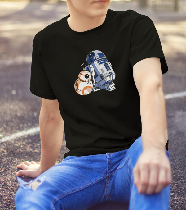 BB-8 R2-D2 Droid Hug T-Shirt