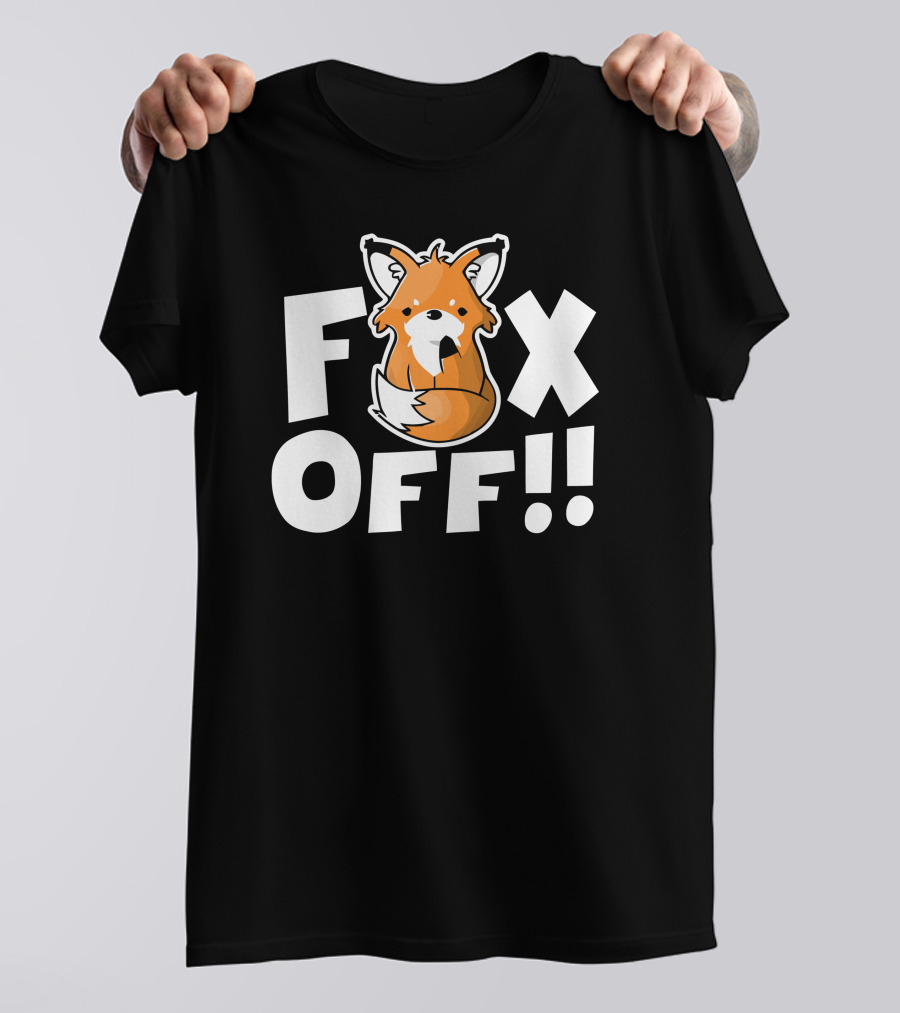 FOX OFF Cute Orange Fox T-Shirt