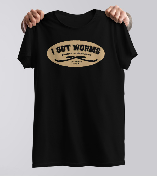 I Got Worms Providence Rhode Island Established 1994 T-Shirt