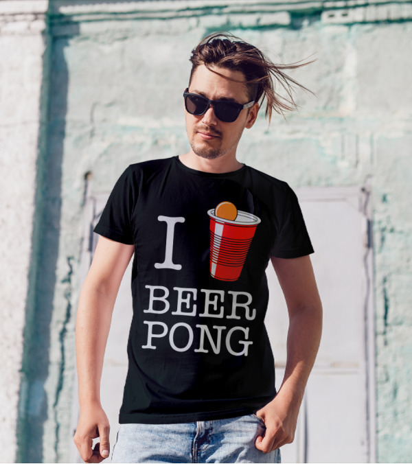 I Cup Beer Pong T-Shirt