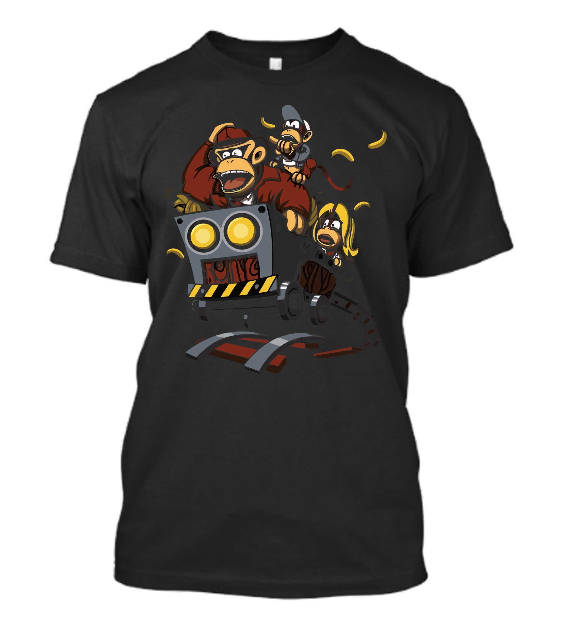 Indiana Kong And The Temple Of Naners Ride Adventure T-Shirt