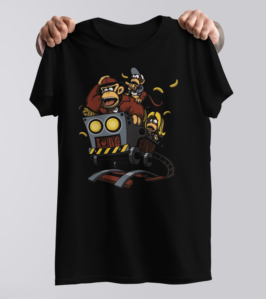 Indiana Kong And The Temple Of Naners Ride Adventure T-Shirt