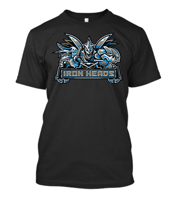 Iron Heads Futuristic Armored Warrior T-Shirt