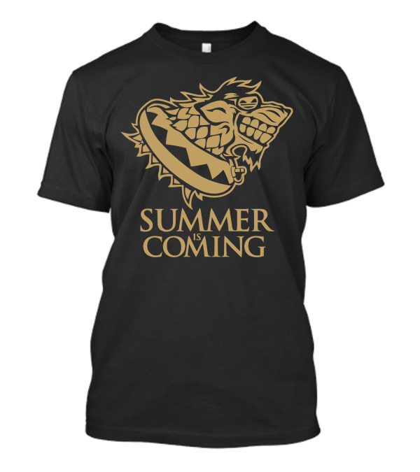 Summer Is Coming Iron Throne Crown T-Shirt