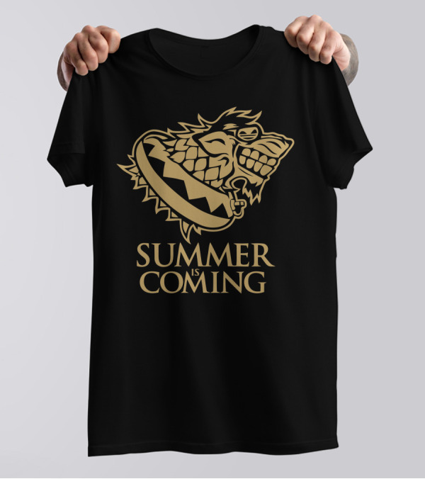 Summer Is Coming Iron Throne Crown T-Shirt