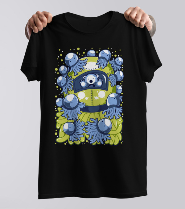 Among Us Jellyfish Diver Adventures T-Shirt