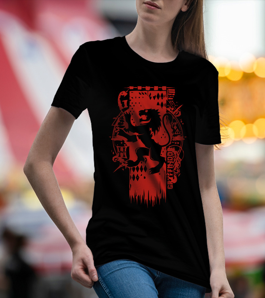 Gryffindor Lion Crest Red T-Shirt