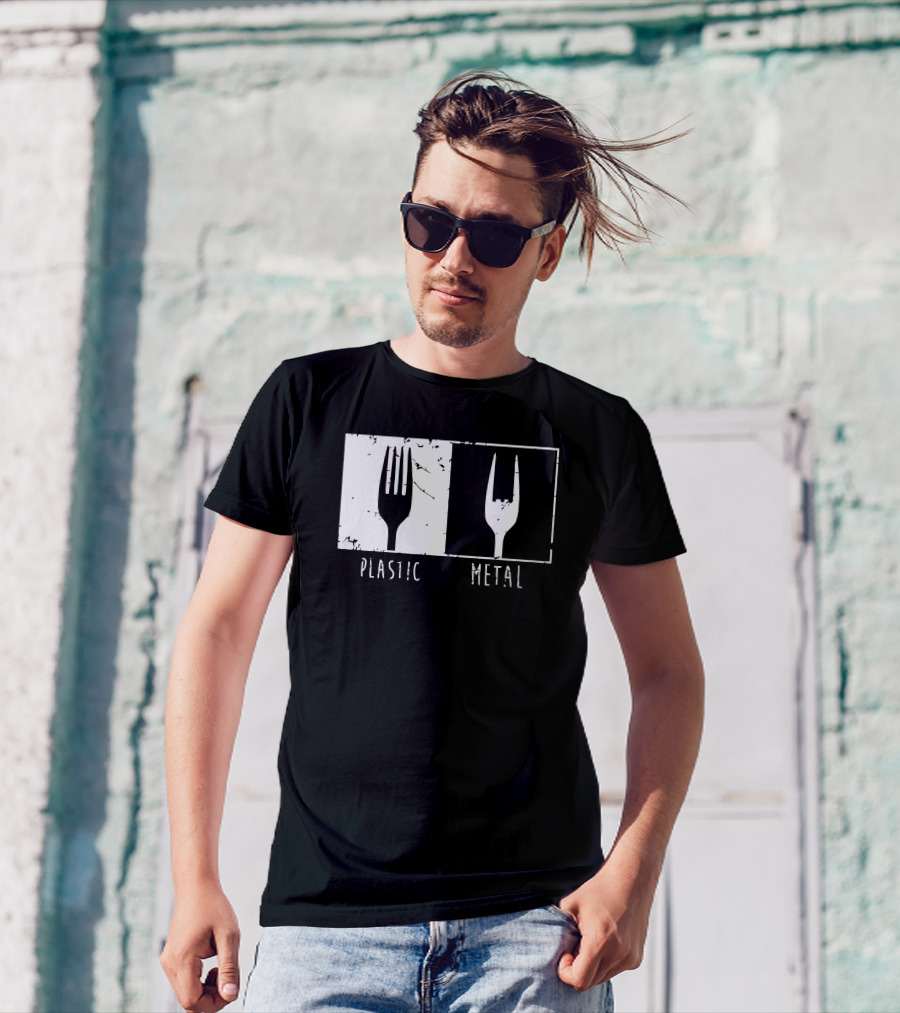 Plastic Metal Fork T-Shirt