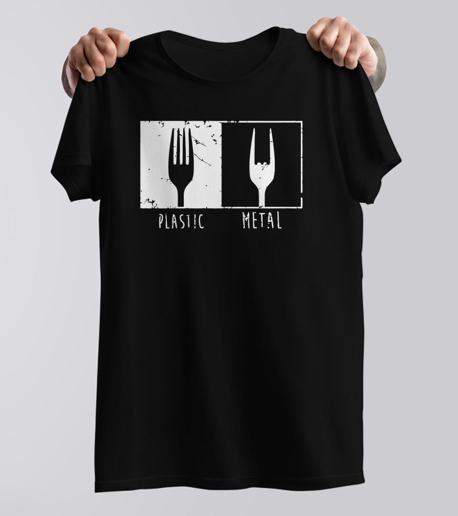 Plastic Metal Fork T-Shirt