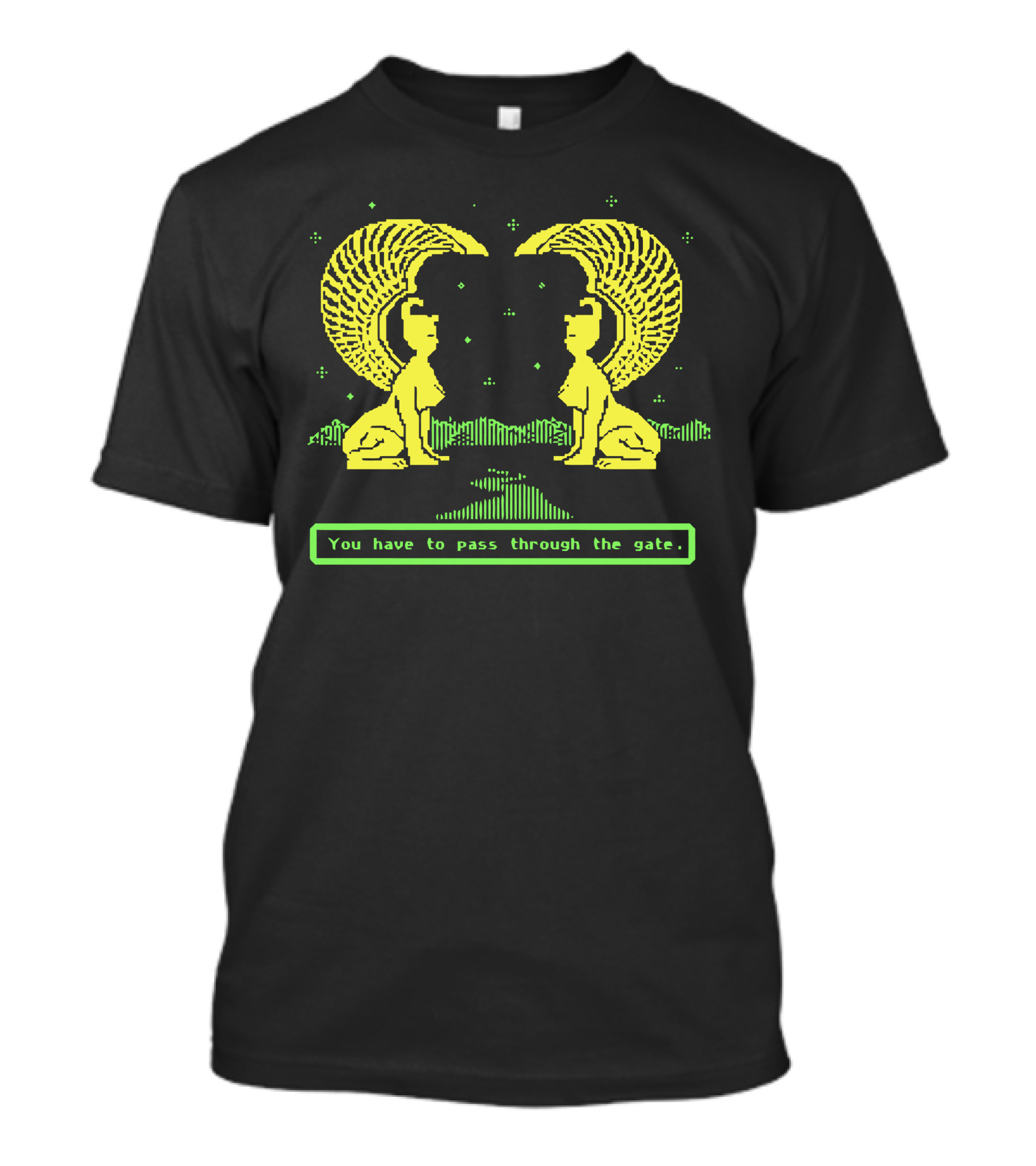 You Have To Pass Through The Gate Neverending Trail Sphinxes T-Shirt