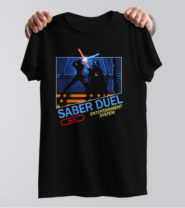 Saber Duel Jedi Entertainment System T-Shirt