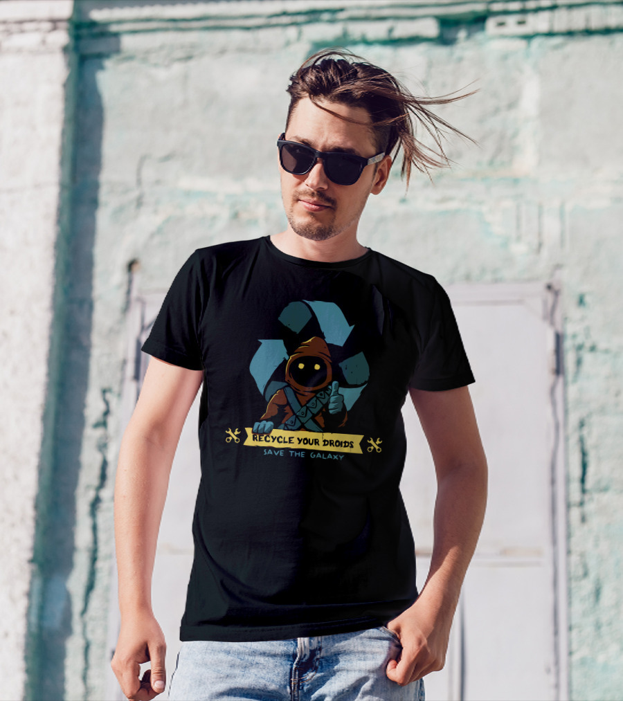 Recycle Your Droids Save The Galaxy T-Shirt