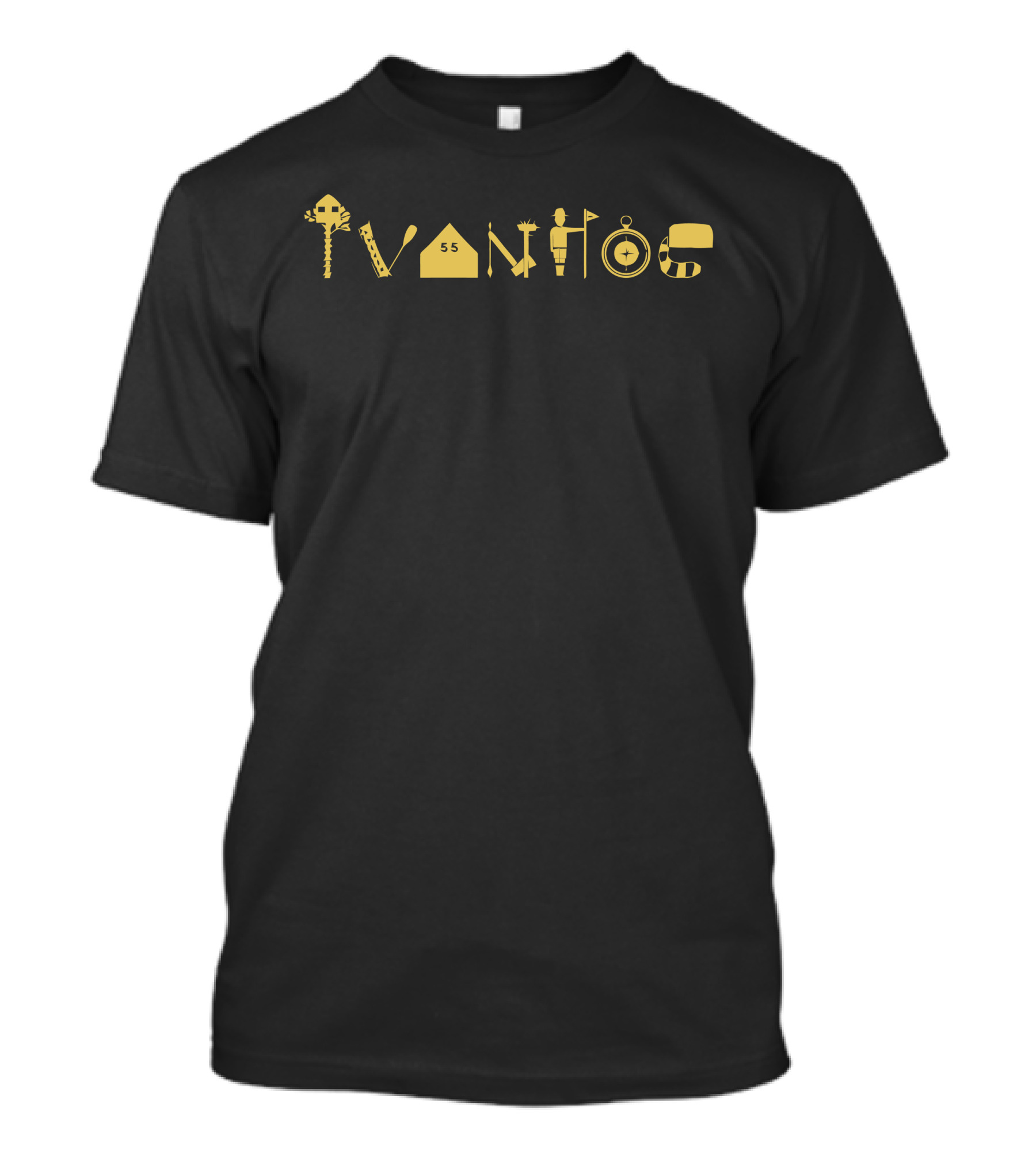 Eleven Ventos 55 Scout Camp Icons T-Shirt