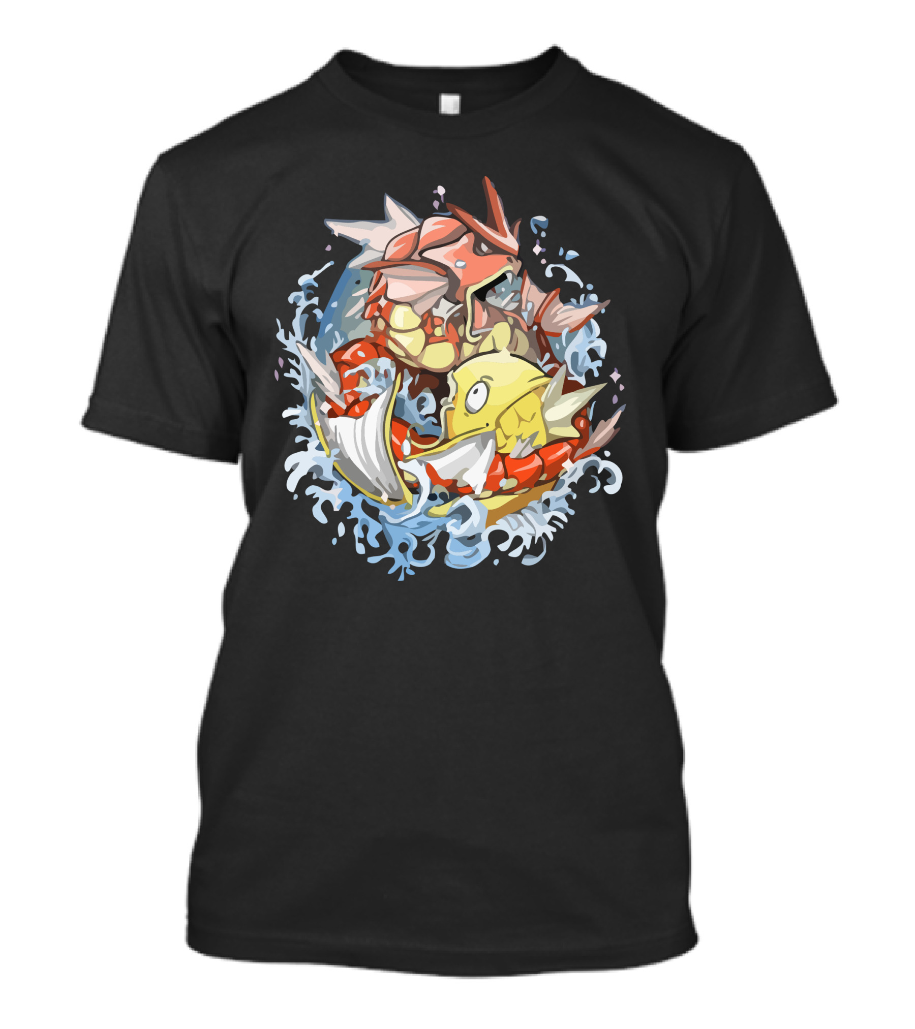 Shining Splash Koi Gyarados Magikarp Water Pokemon T-Shirt