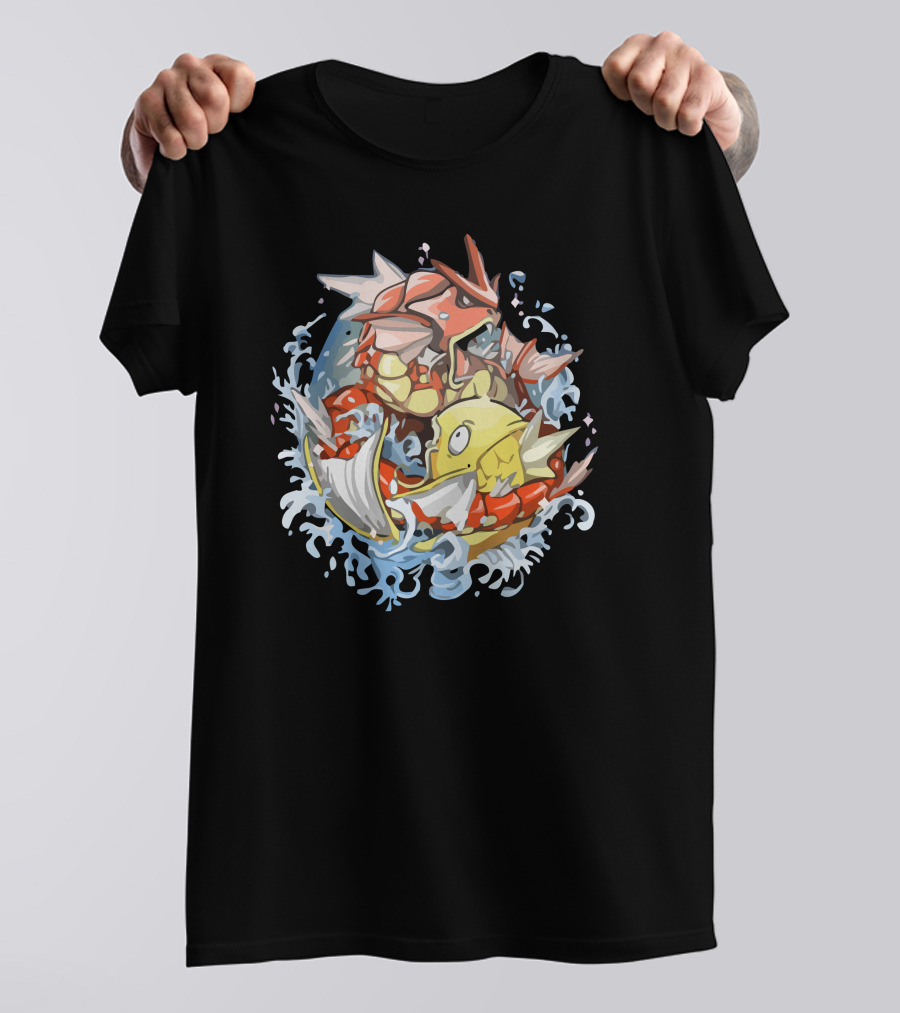 Shining Splash Koi Gyarados Magikarp Water Pokemon T-Shirt