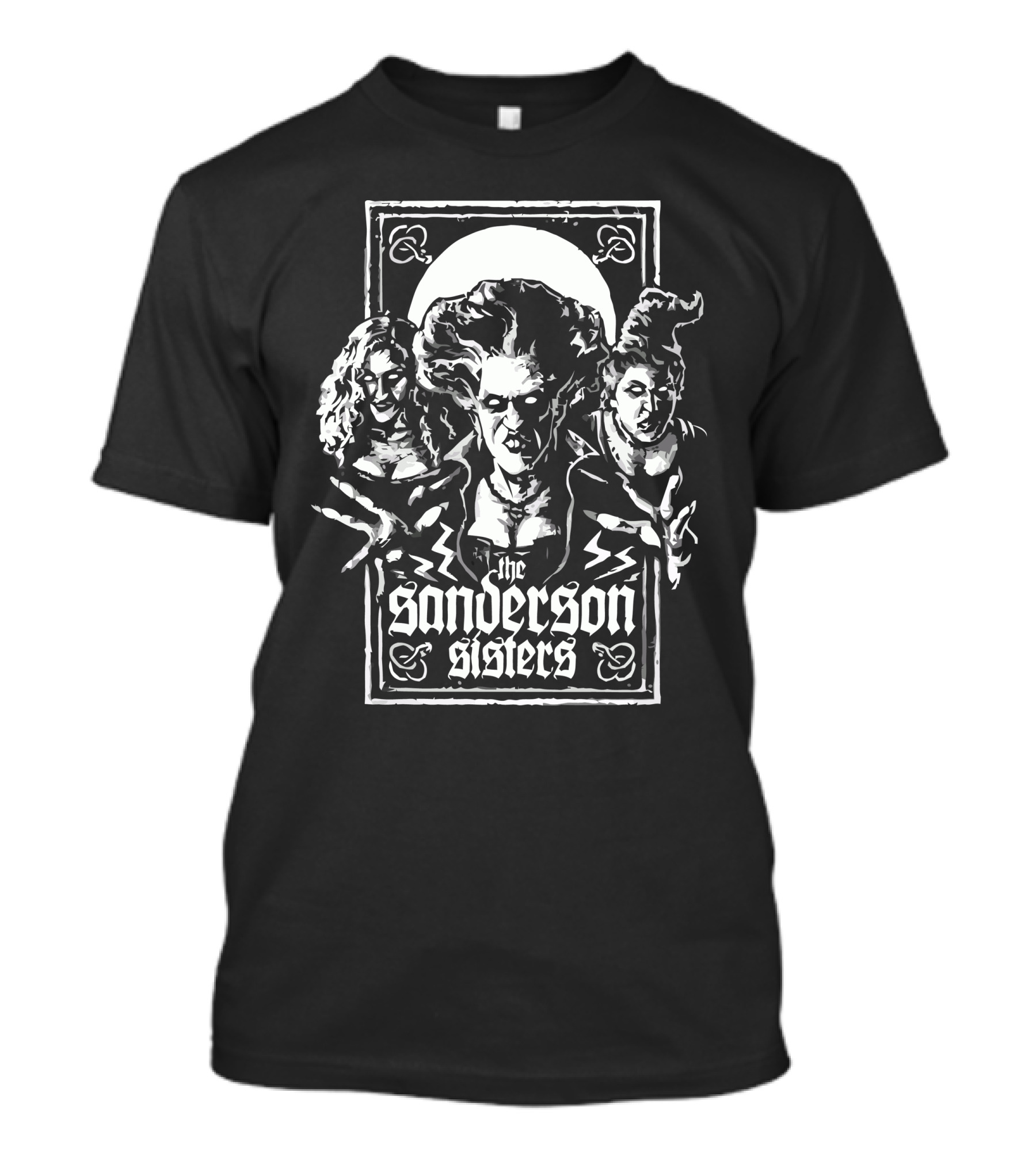 The Sanderson Sisters Hocus Pocus Sistaaahs Halloween T-Shirt