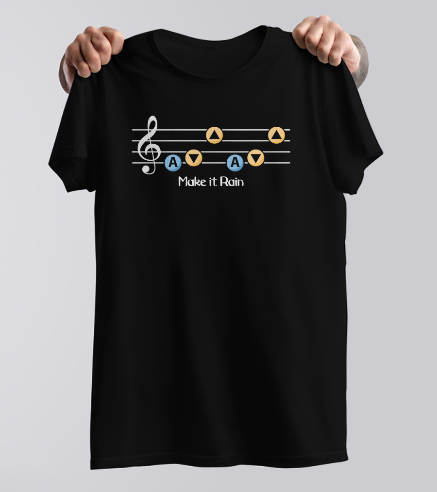 Song Of Storms Make It Rain Melody T-Shirt