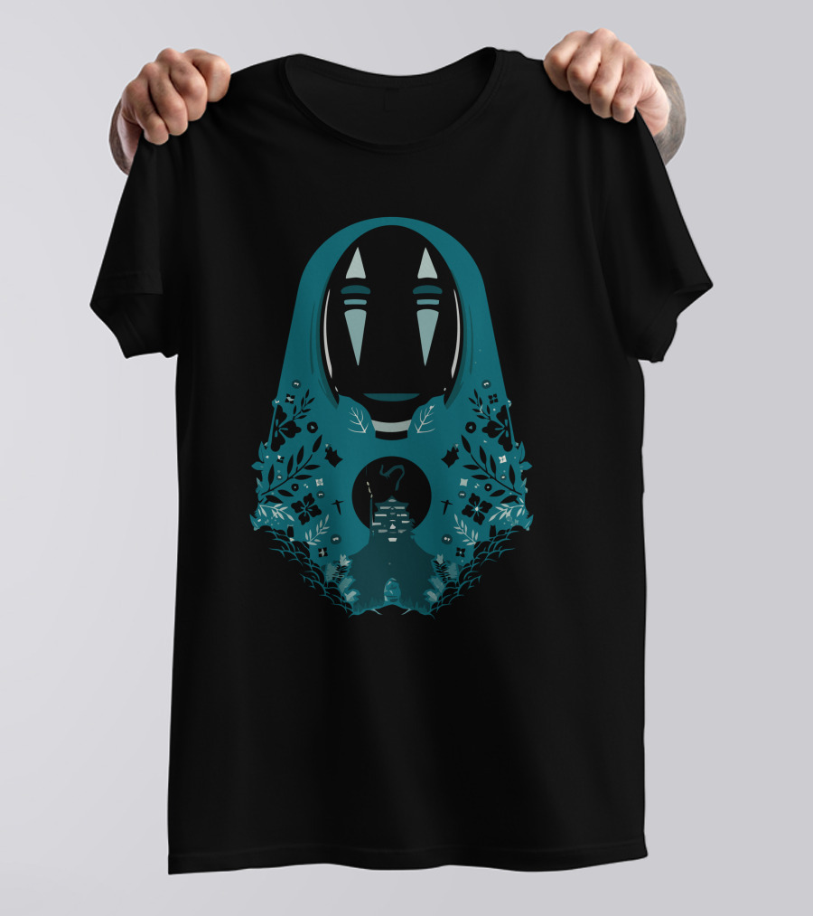 Spirited Away No-Face Forest Journey T-Shirt
