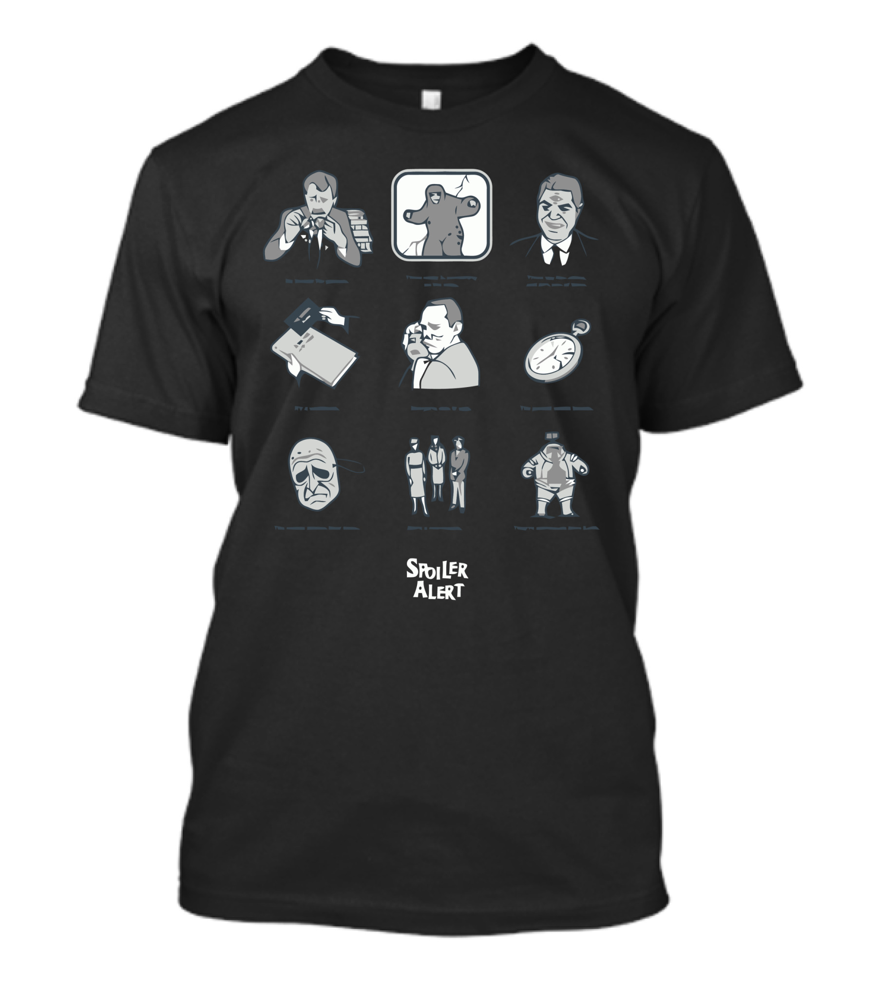 Spoiler Alert: Classic Moments And Iconic Twist Revelation Elements T-Shirt