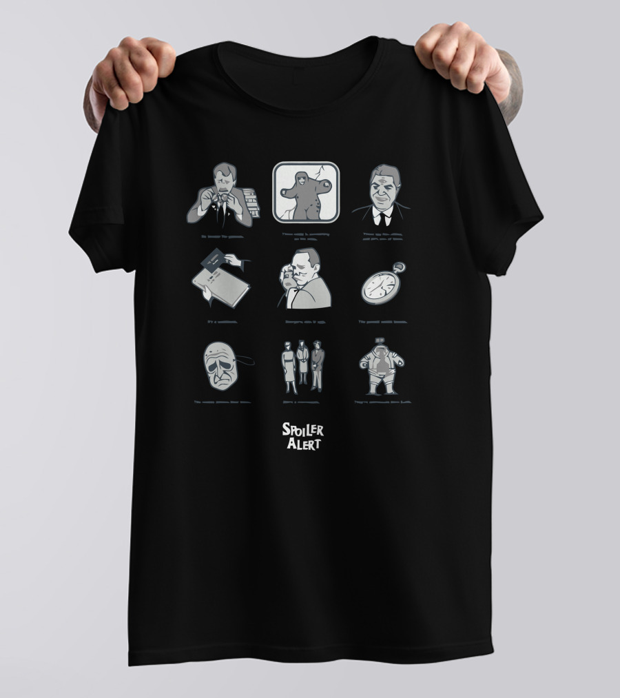 Spoiler Alert: Classic Moments And Iconic Twist Revelation Elements T-Shirt
