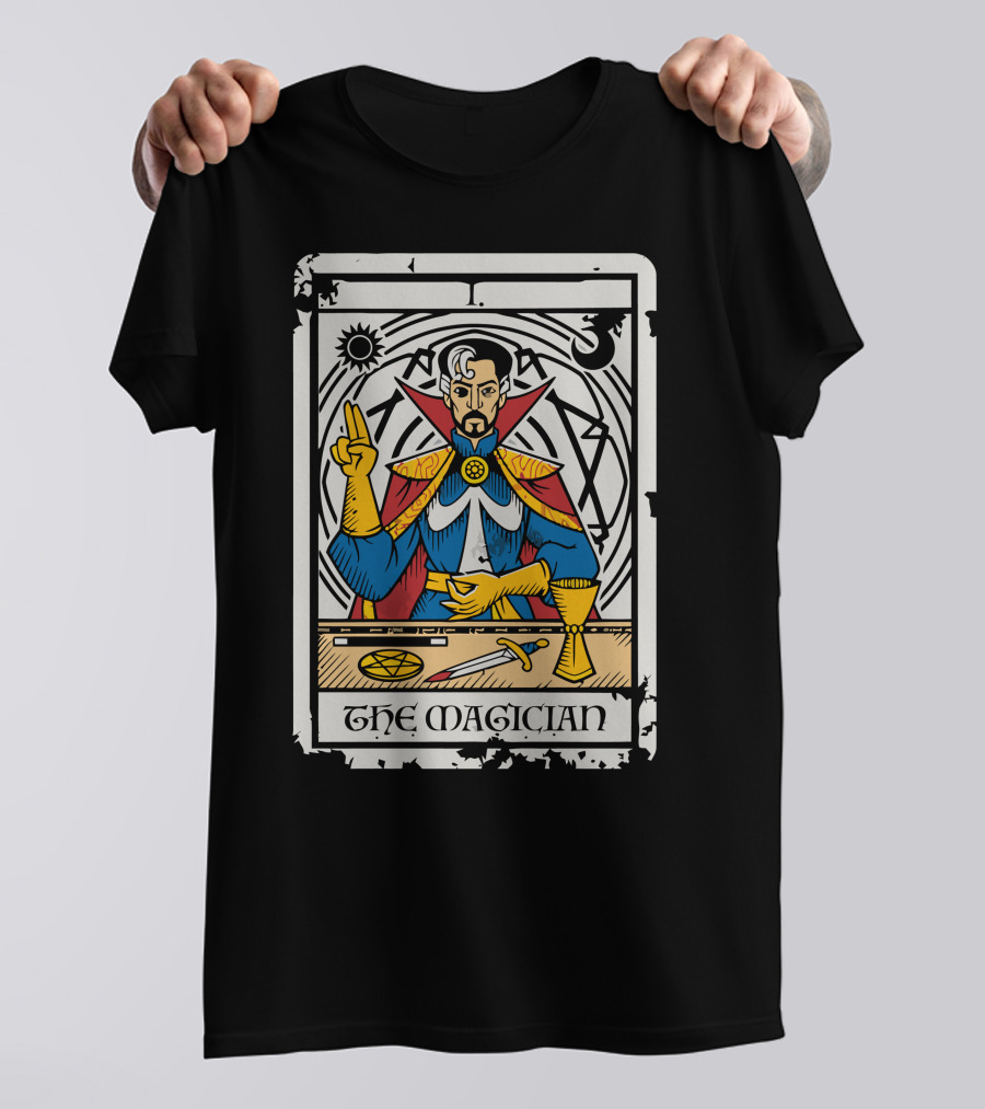 Doctor Strange Tarot Card The Magician T-Shirt