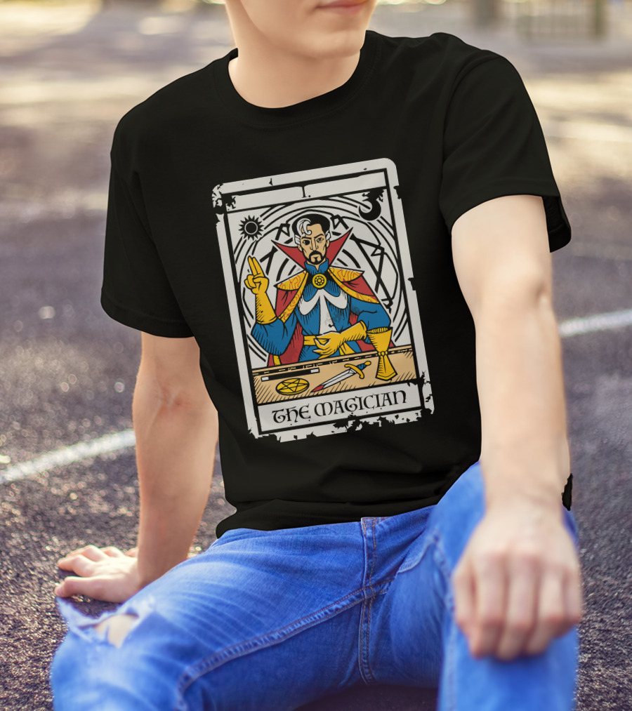 Doctor Strange Tarot Card The Magician T-Shirt