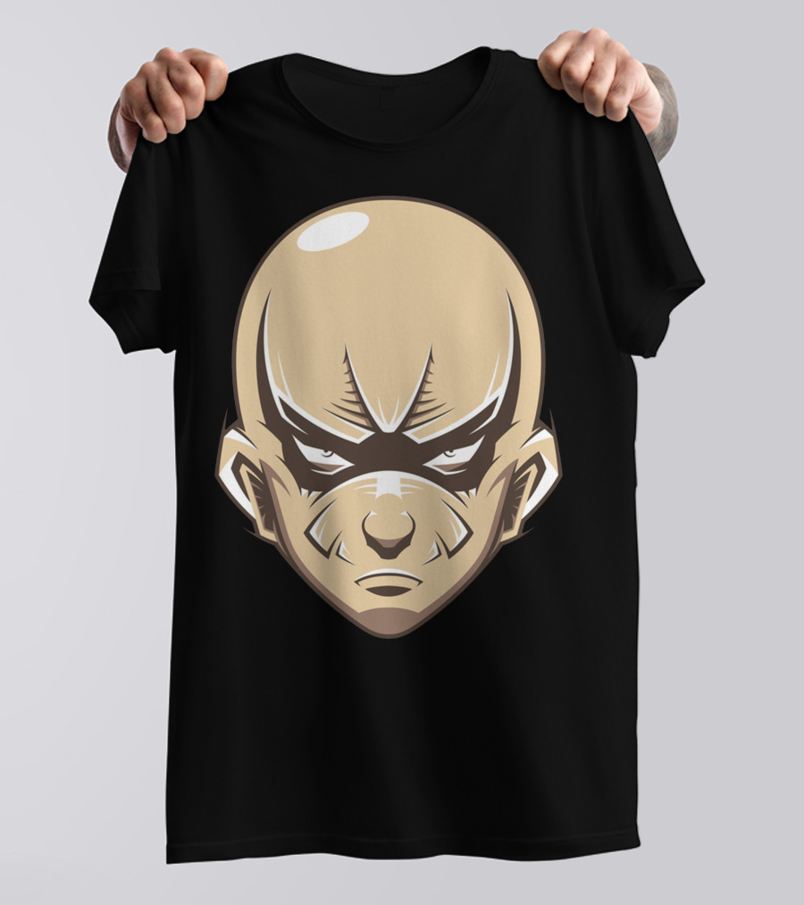 Avatar The Last Airbender Saitama Crossover Mashup Face T-Shirt